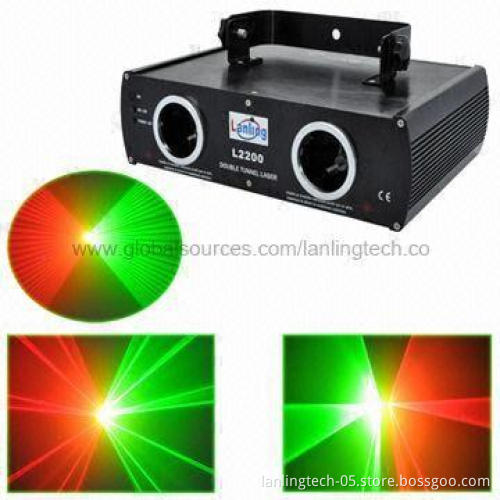 RG Double Laser Show Holiday Lights with150mW Power
